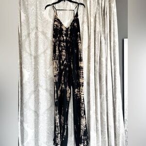Boho tie-dye Jumpsuit